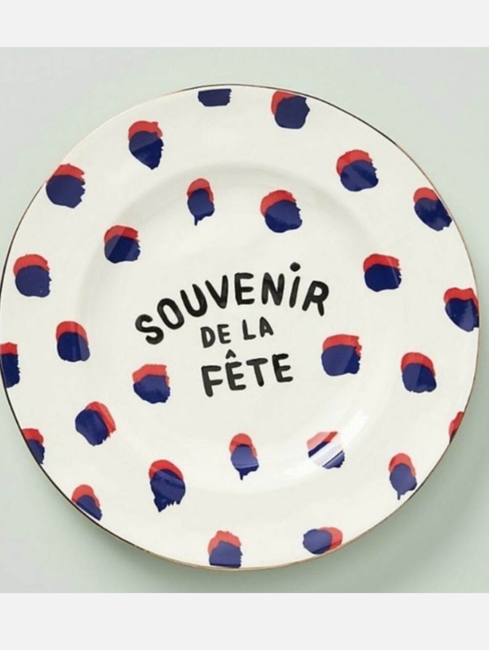 Anthropologie x Claire V French Plate